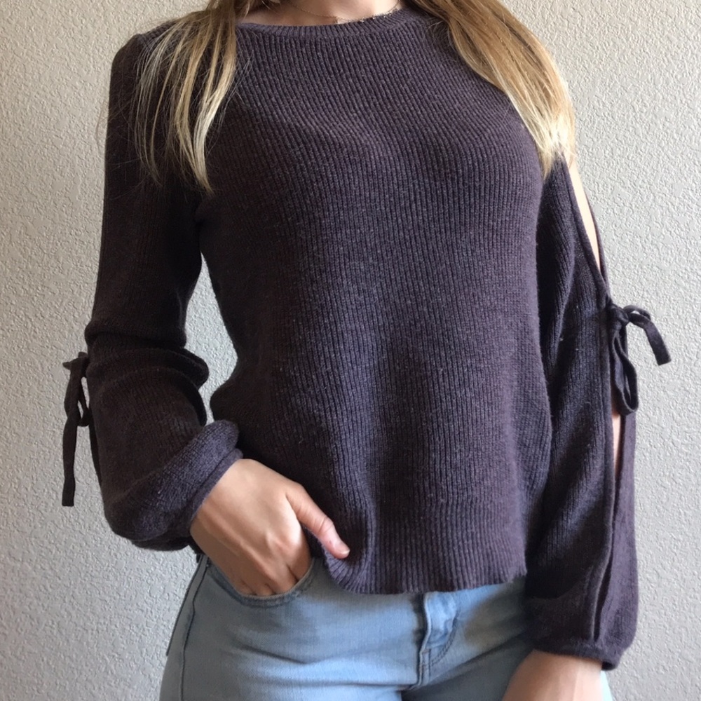 Purple Sweater